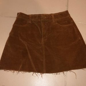 Signature 8 Corduroy Mini Skirt